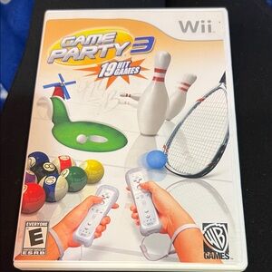 Game party 3 Wii game